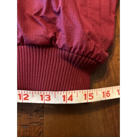 Majestic Men’s Indiana Hoosiers Bomber Jacket Size Medium NWT Heavy Jacket - Picture 9 of 10